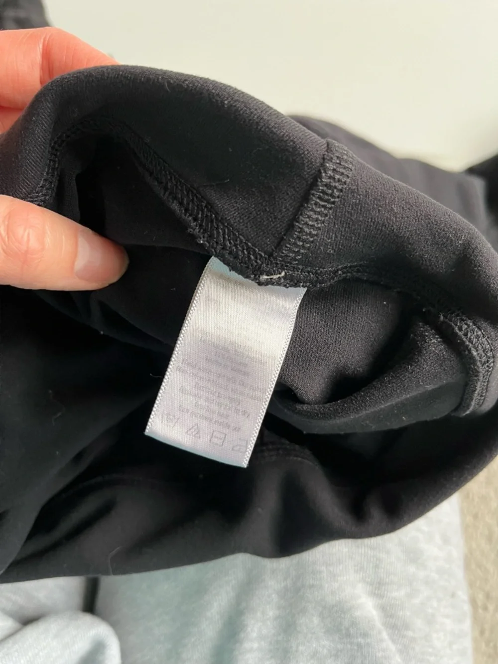 ALO Yoga Black Moto Panel Leggings